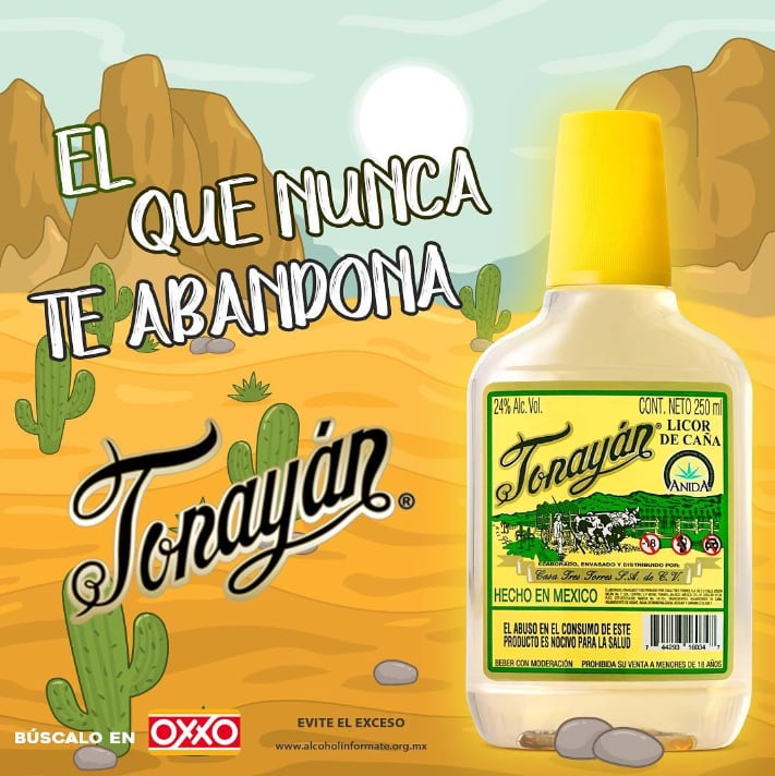 Tonayán, bebida alcohólica
