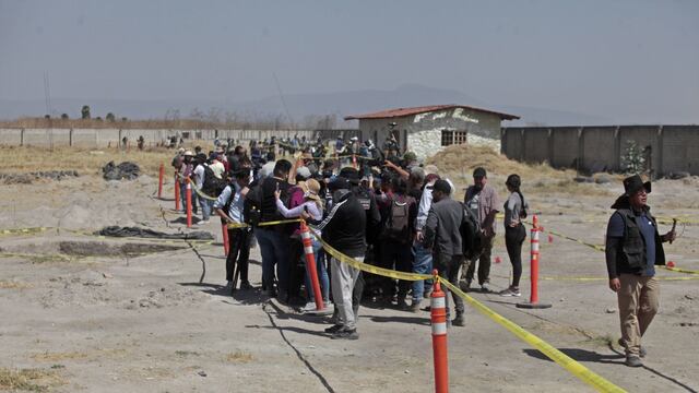 Recorrido para medios de comunicación por el Rancho Izaguirre en el poblado de la Estanzuela