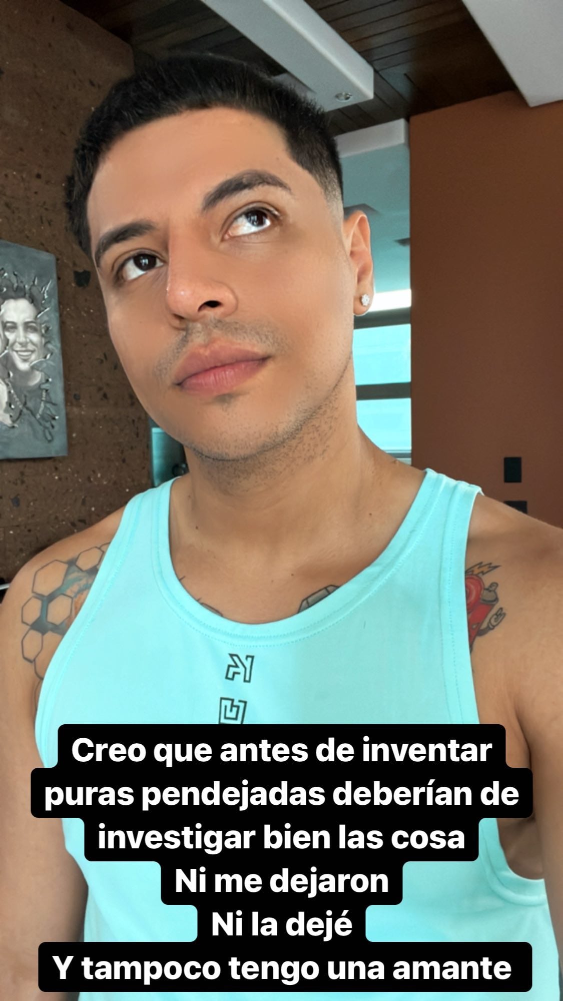 Eduin Caz responde rumores de separación