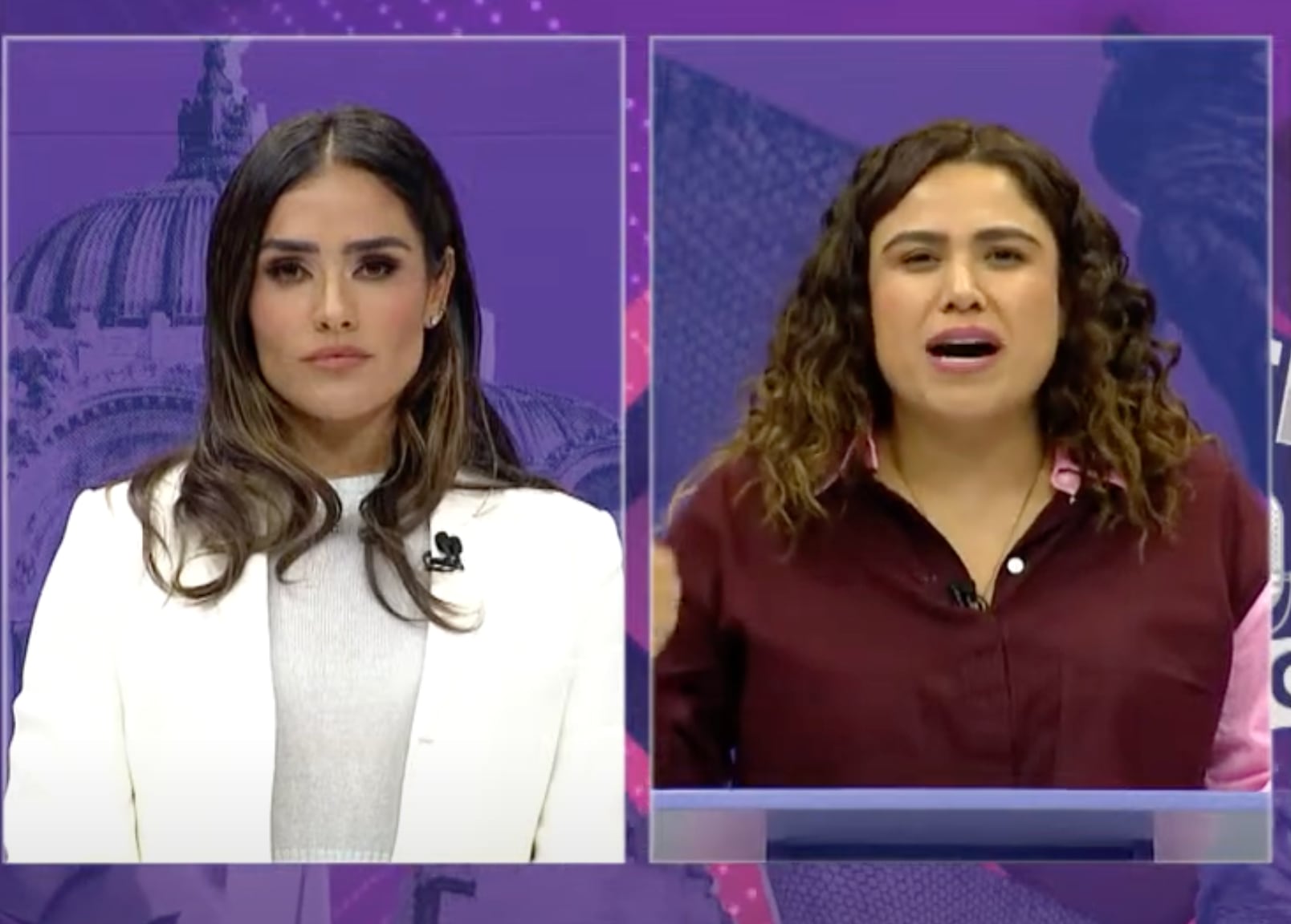 Alessandra Rojo de la Vega y Caty Monreal