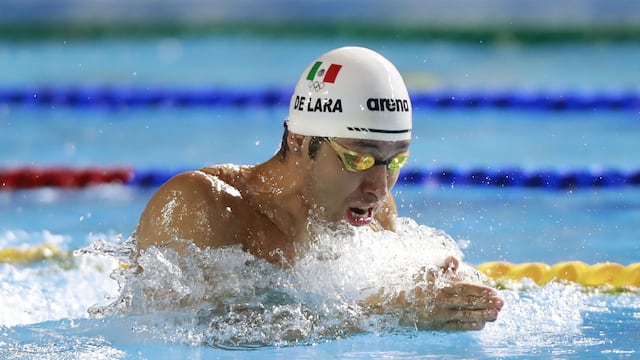 Miguel de Lara, nadador descalificado de los Juegos Olímpicos de París 2024