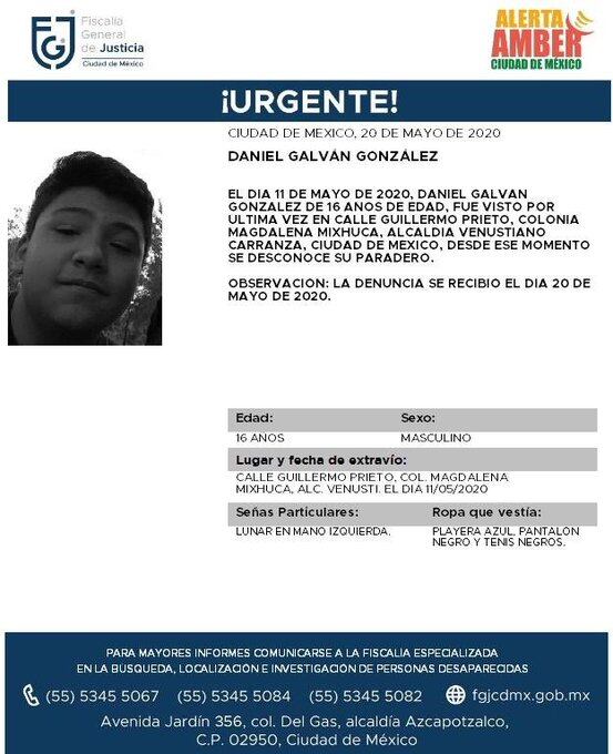 Ficha de búsqueda de Daniel.