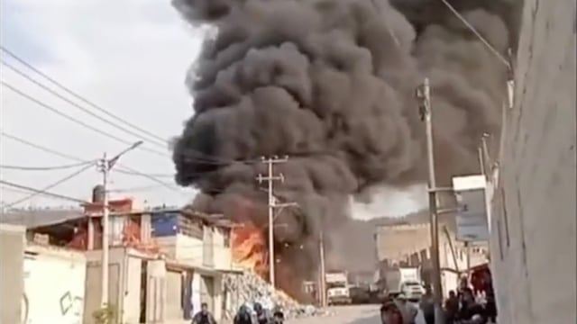 Incendio en Sierra de Guadalupe, Tultitlán