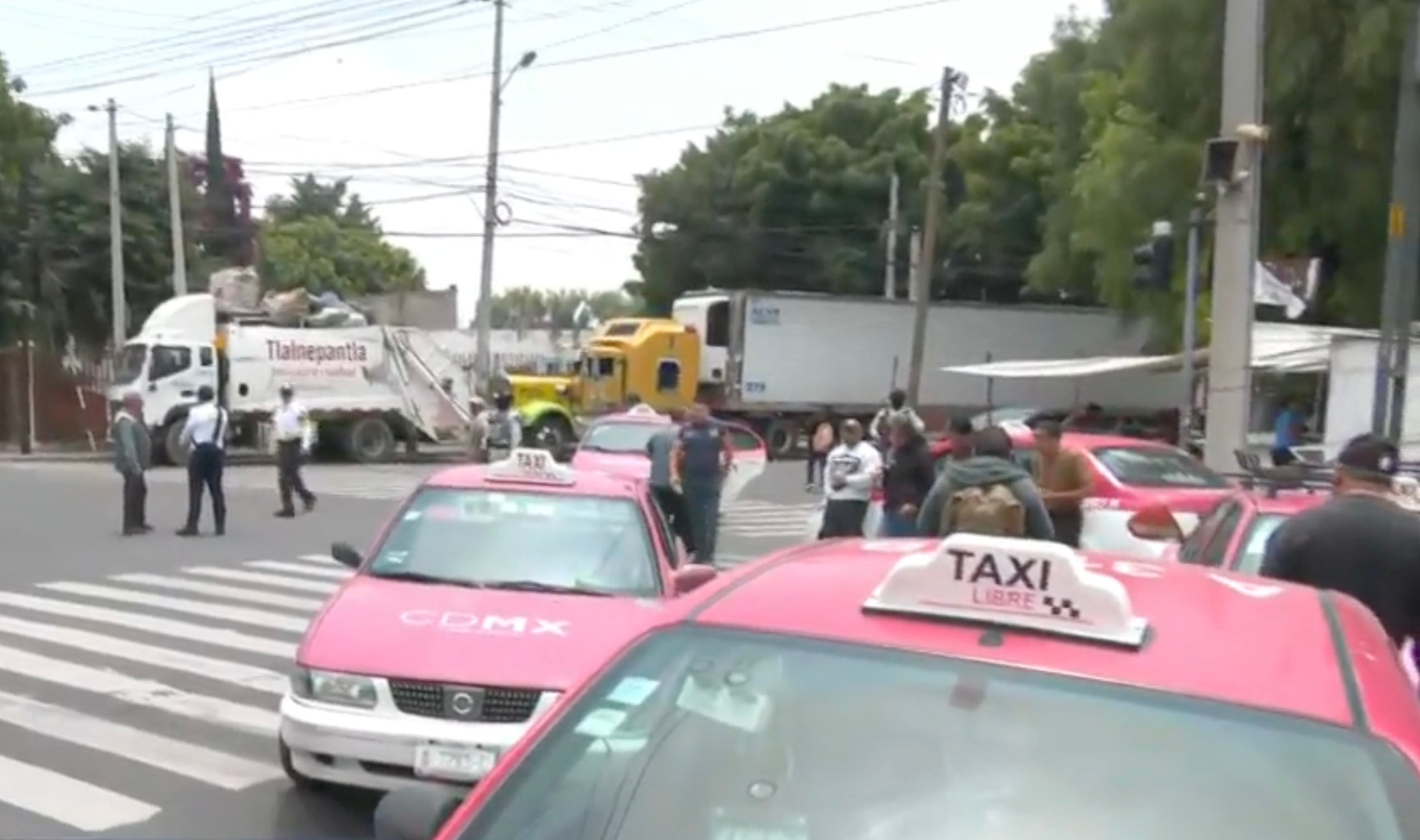 Bloqueo Eje 5 Norte hoy 10 de julio