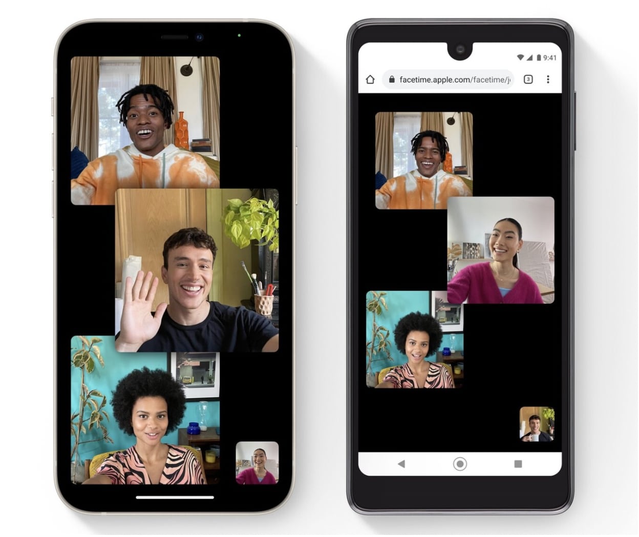 Videollamadas por FaceTime desde Android o Windows