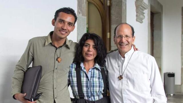 Frida Guerrera y Alejandro Solalinde