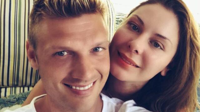Nick Carter y su esposa Lauren Kitt