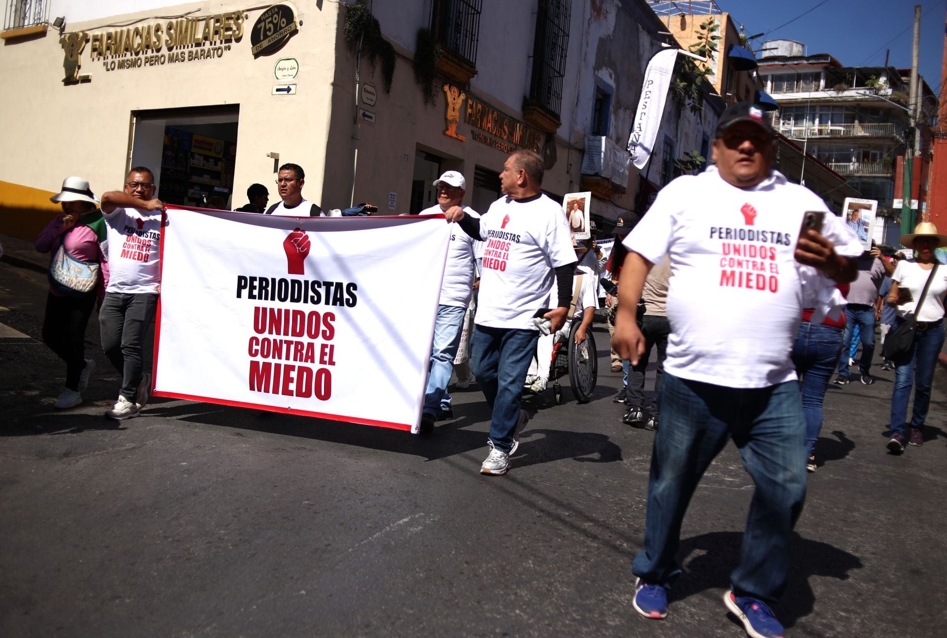 Marcha de periodistas
