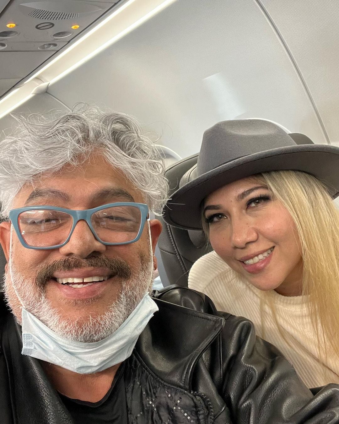 Casimiro Zamudio y su esposa Kerena Zamudio Tezbeny.