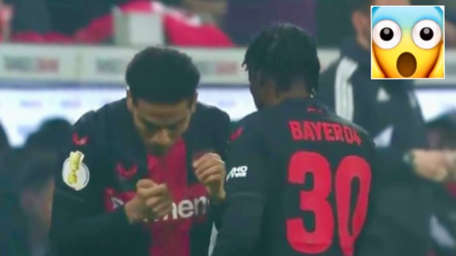 Jugadores del Bayer Leverkusen celebran gol “fumándose un churro de marihuana”
