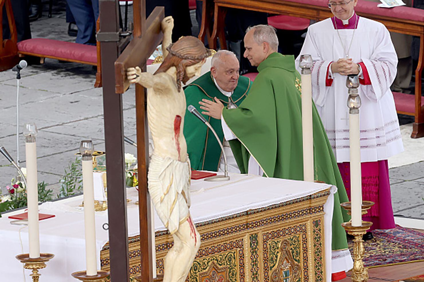 León XIV y el Papa Francisco