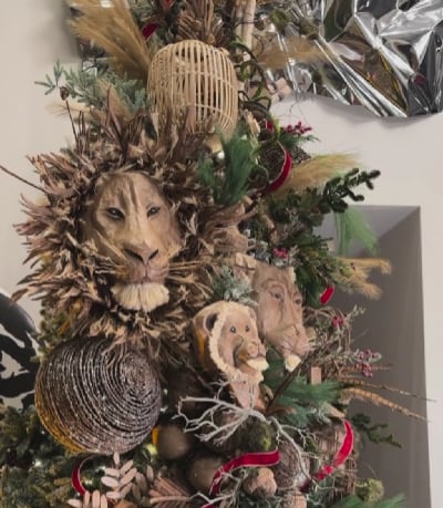 Cynthia Rodríguez comparte el árbol de Navidad de su bebé