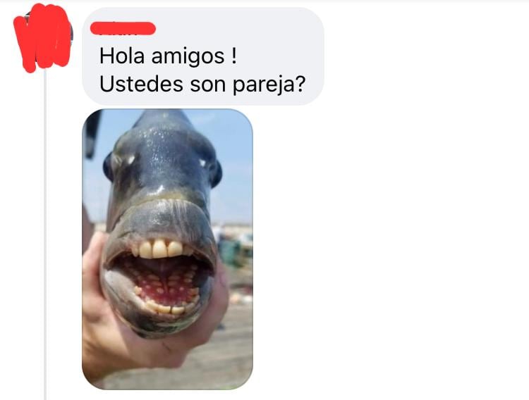 Lizbeth Rodríguez, es comparada con el Pez con dientes de humanos.