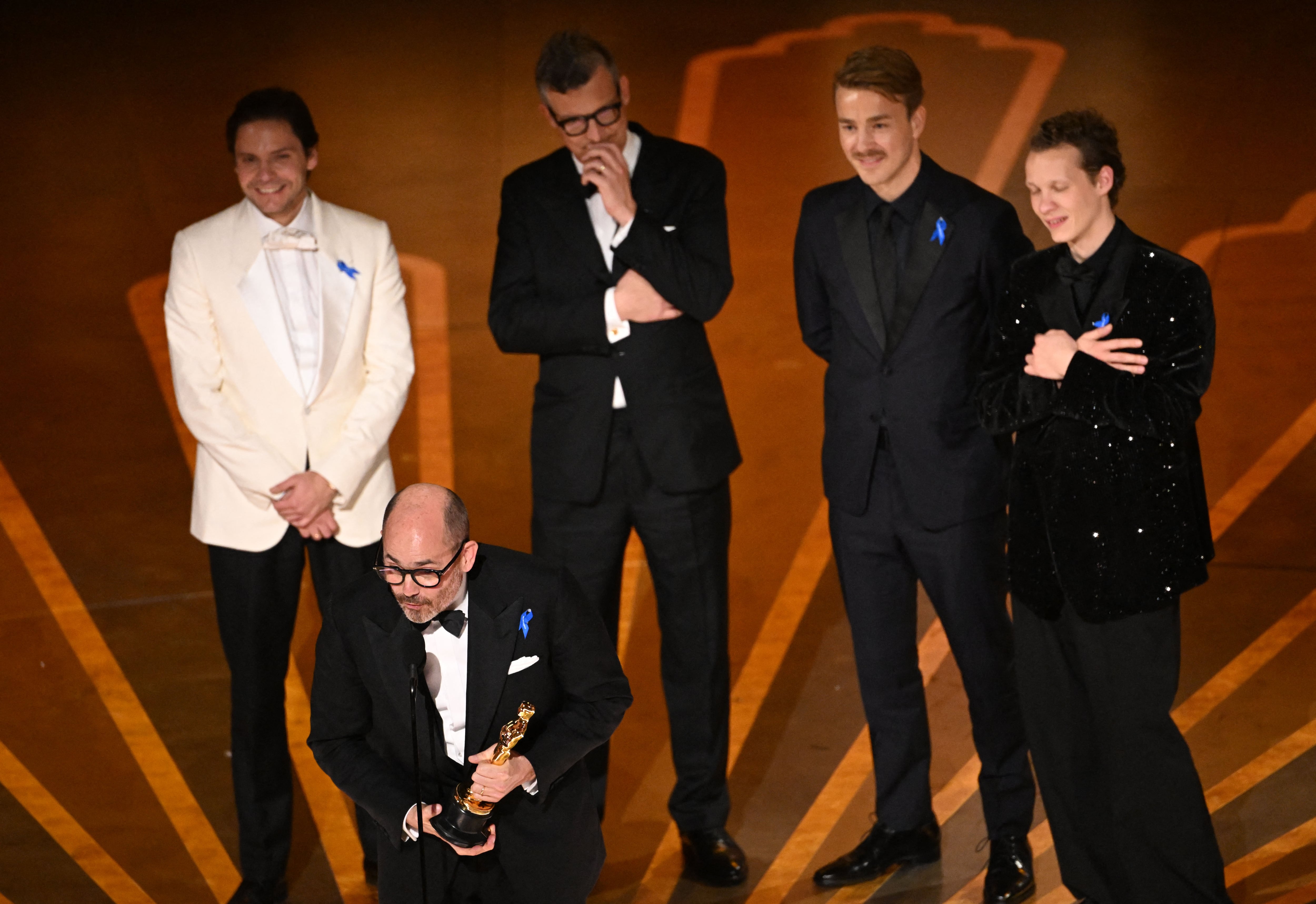 Edward Berger, ganador a Mejor Película Extranjera por "All Quiet on the Western Front"