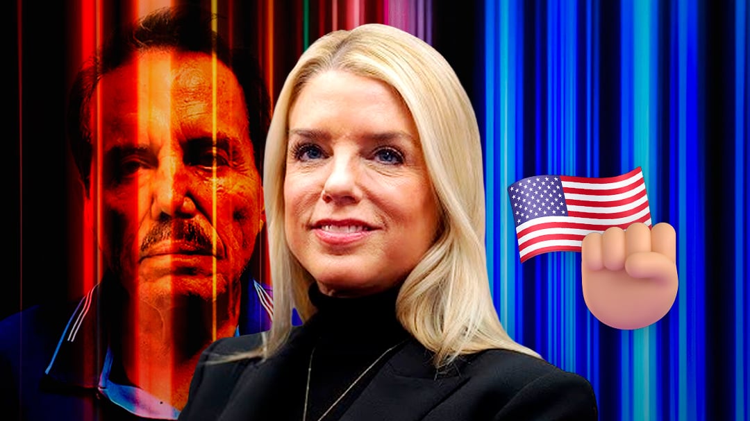 Pam Bondi habla con Donald Trump sobre la caída del Mayo Zambada y su serie en Netflix