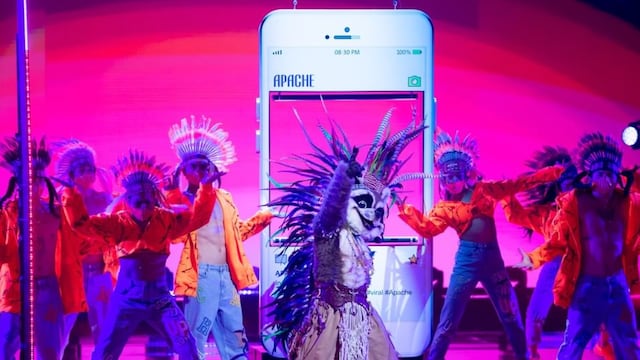 Mapache en 'Quién es la Máscara'