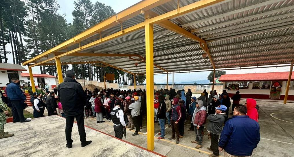 Delfina Gómez visita Texcaltitlán