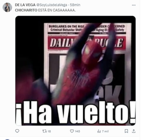 Meme Chicharito Hernández