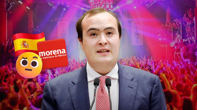 Enrique Vázquez, diputado de Morena, es captado en un carísimo y exclusivo antro de Ibiza