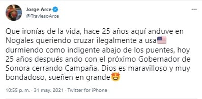Travieso Arce sobre cierre de campaña