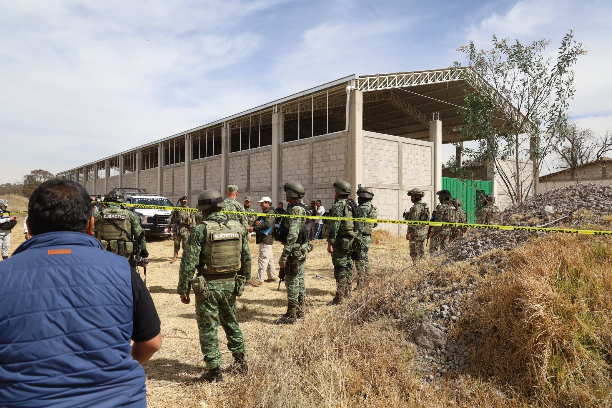 Rescatan a migrantes en Cuaxomulco, Tlaxcala