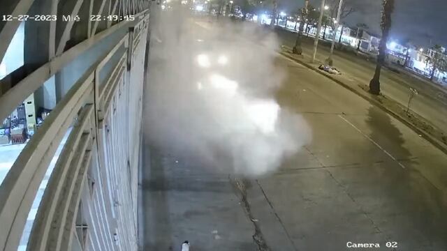 Presunto extorsionador explota intentando colocar bomba