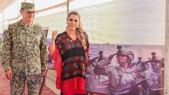 Evelyn Salgado reconoce a las Fuerzas Armadas de Guerrero