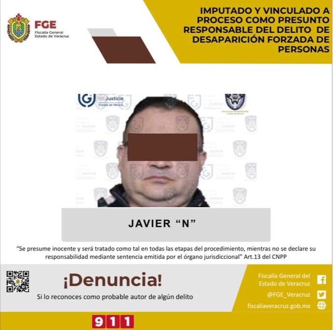 Javier Duarte vinculado a proceso por desaparición forzada