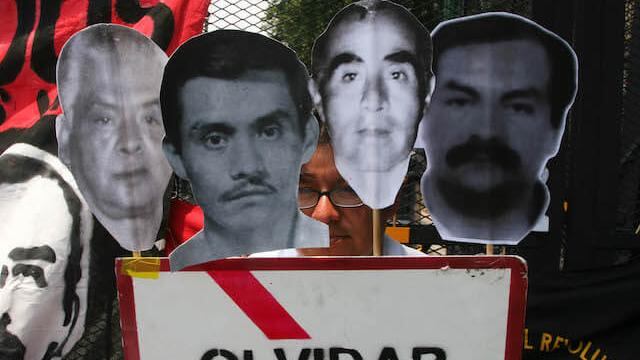 Marcha del EPR por presos políticos