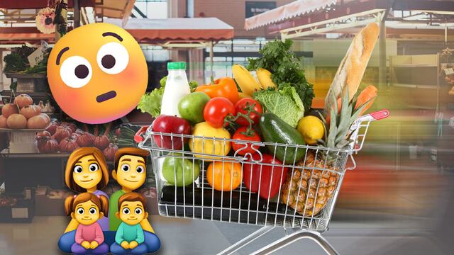 Familia arma una despensa de mil pesos