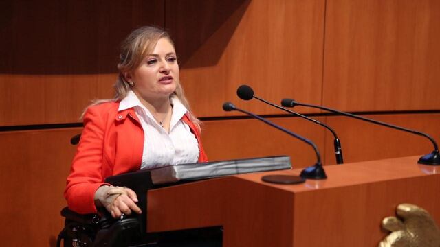Claudia Anaya, senadora por el PRI.