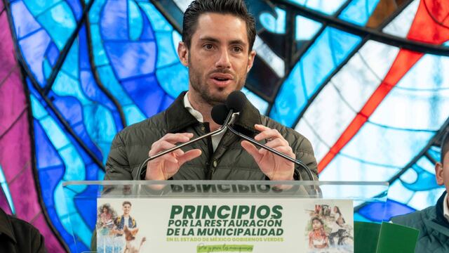 Pepé Couttolenc presenta, líder del Partido Verde en el Estado de México