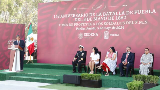 Ceremonia del 162 Aniversario de la Batalla de Puebla