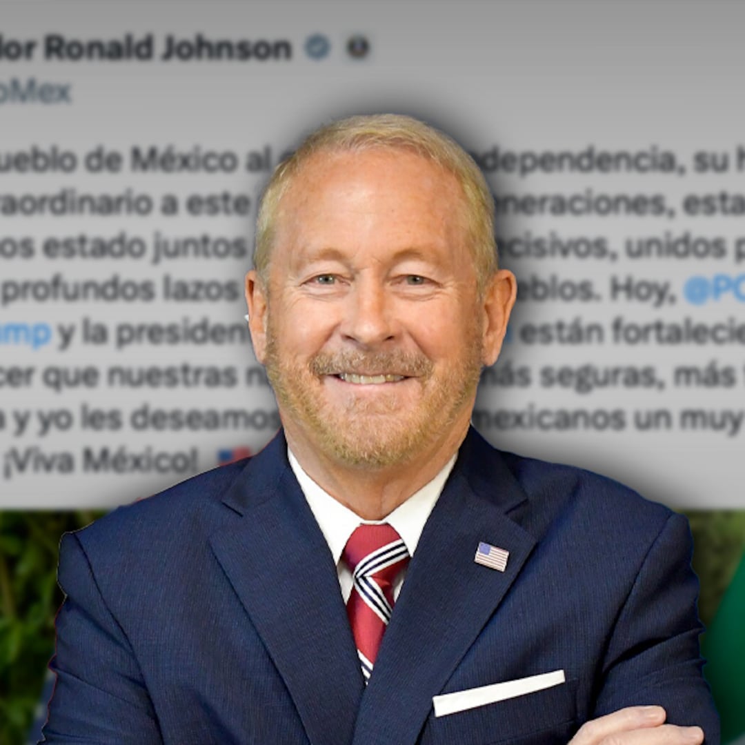“Extraordinario país”: Ronald Johnson envía mensaje por la Independencia de México