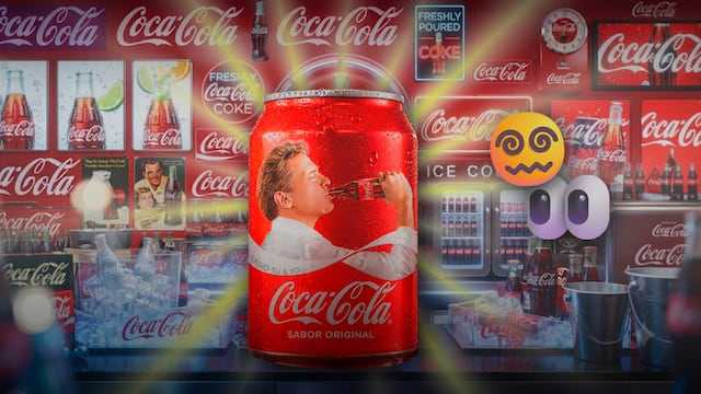Esto se sabe de la lata de Coca-Cola con la imagen de Luis Miguel