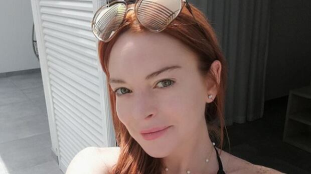Lindsay Lohan ya empezó a facturar aprovechando que muy pronto será mamá