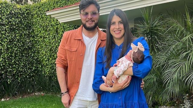 Paul Stanley y su esposo Joely Bernat con su hija Victoria