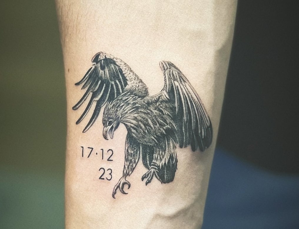 Álvaro Fidalgo tatuaje