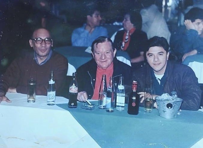 Gabriel Careaga, Enrique Creel, Héctor Palacio. Aventurera; Salón los Ángeles; Oct. 1998.
