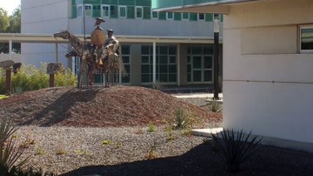 Fachada de uno de los campus de la Universidad de Guanajuato.