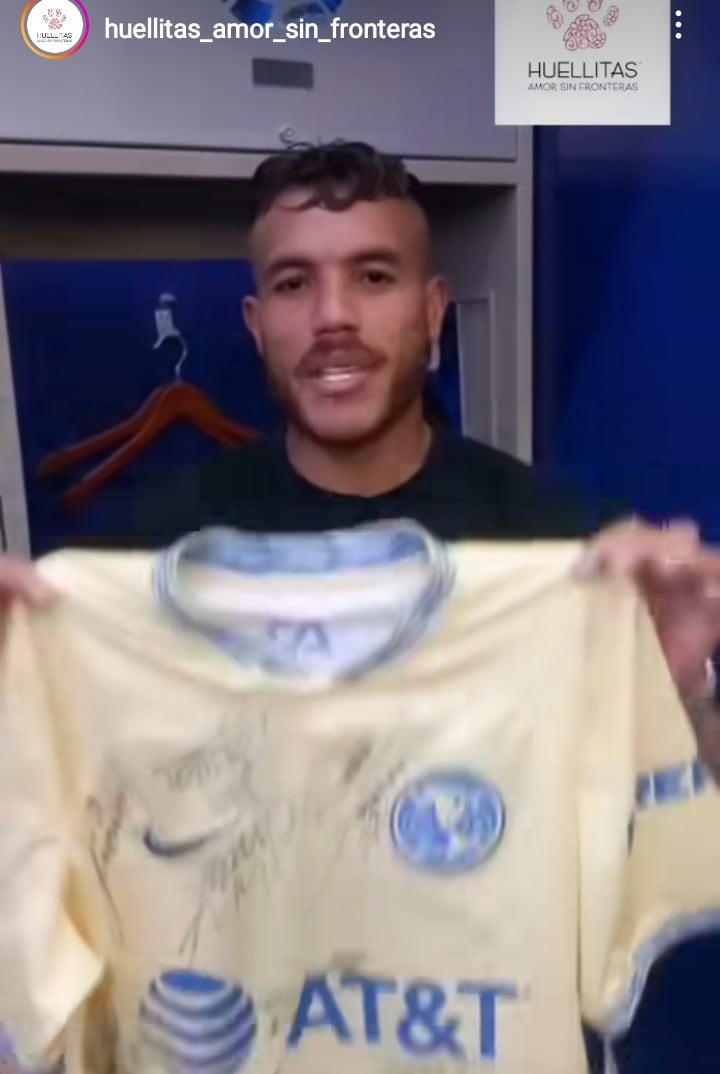 Jonathan Dos Santos apoya a Huellitas de Amor Sin Fronteras