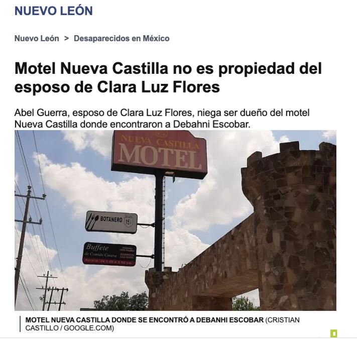 Nota original de SDPnoticias