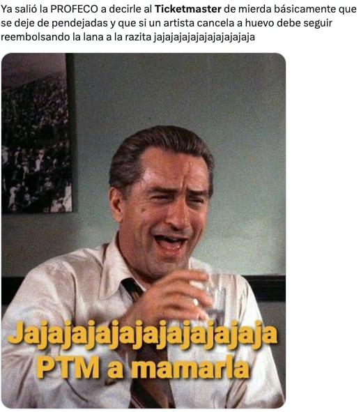 Los memes aplauden a Profeco por reprender a Ticketmaster