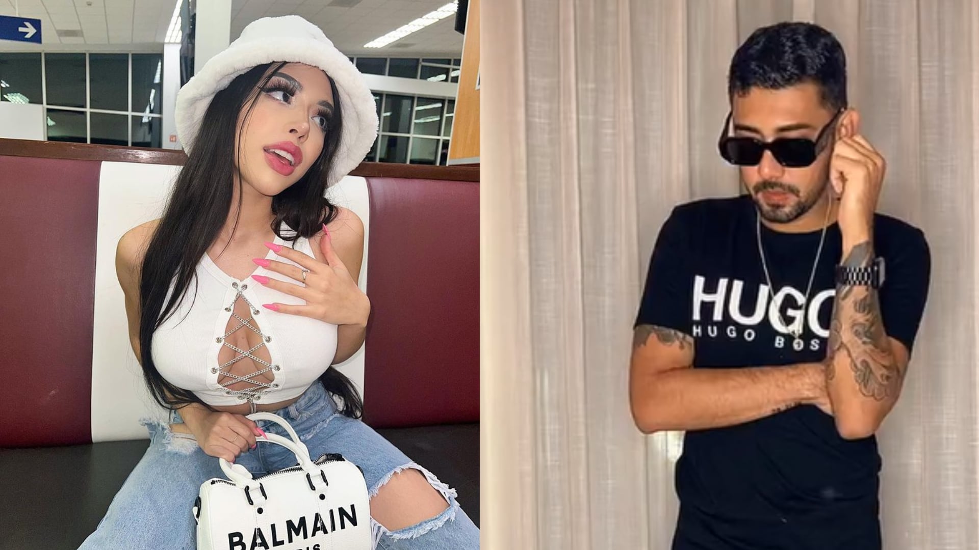 Yeri Mua y Brian Villegas.