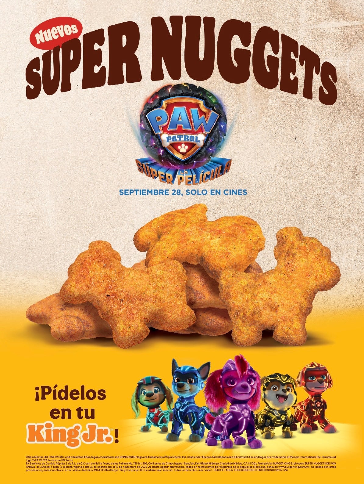 Paw Patrol La Súper Película en Burger King México