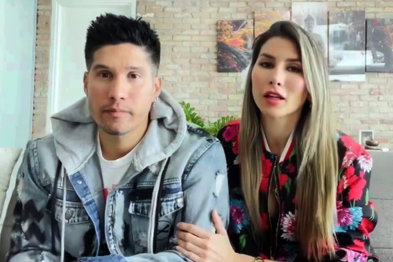 Chyno Miranda y Natasha Araos