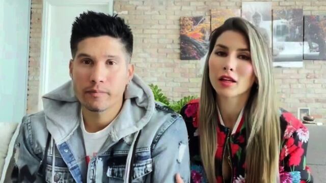 Chyno Miranda y Natasha Araos