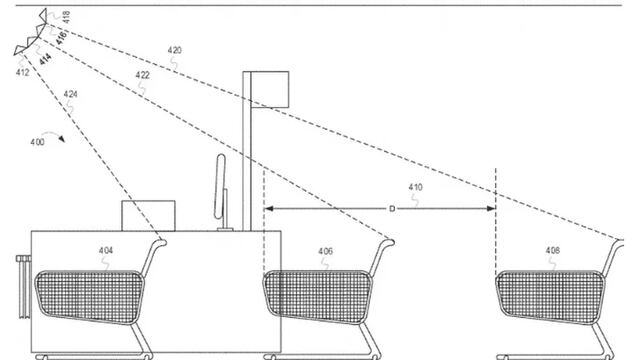 Imagen sobre la patente de Walmart.
