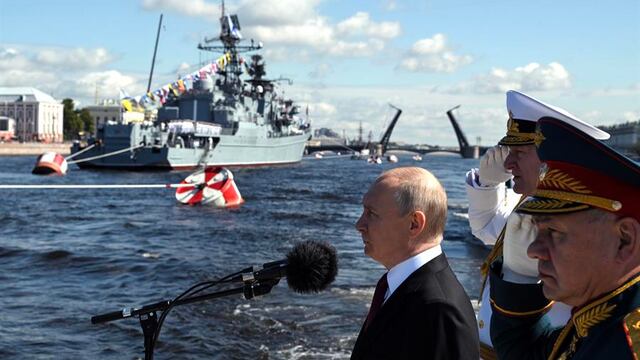 Vladimir Putin anuncia que la Armada rusa sumará este año 30 nuevos buques