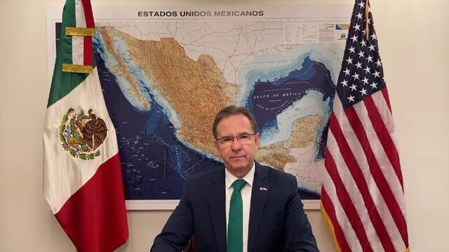 Esteban Moctezuma seguirá como embajador de México en Estados Unidos